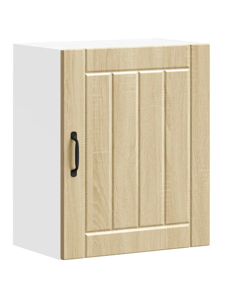 Pensili da cucina 2 pz Lucca in Legno Multistrato Rovere Sonoma