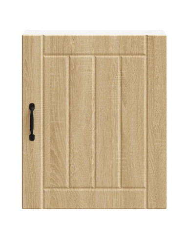 Pensili da cucina 2 pz Lucca in Legno Multistrato Rovere Sonoma