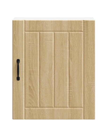 Pensili da cucina 2 pz Lucca in Legno Multistrato Rovere Sonoma