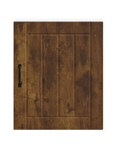 Pensili da cucina 2 pz finitura Lucca in rovere affumicato in Legno Multistrato