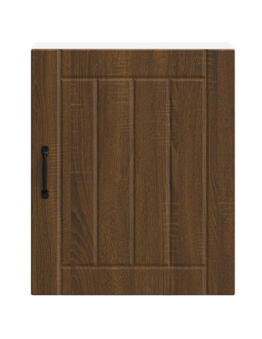 Pensili da cucina 2 pz Lucca in Legno Multistrato color rovere Marrone