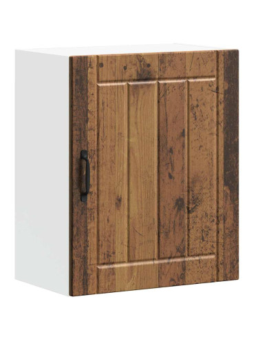Pensili da cucina 2 pz Lucca in Legno Multistrato Legno Antico