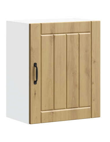 Pensili da cucina 2 pz Lucca in Legno Multistrato Rovere Artigianale