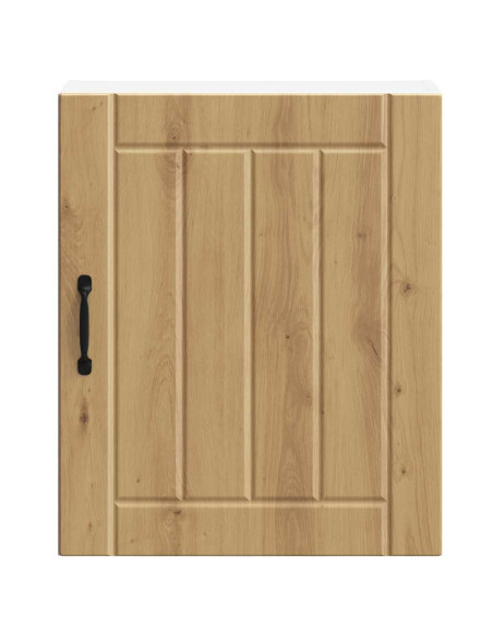 Pensili da cucina 2 pz Lucca in Legno Multistrato Rovere Artigianale