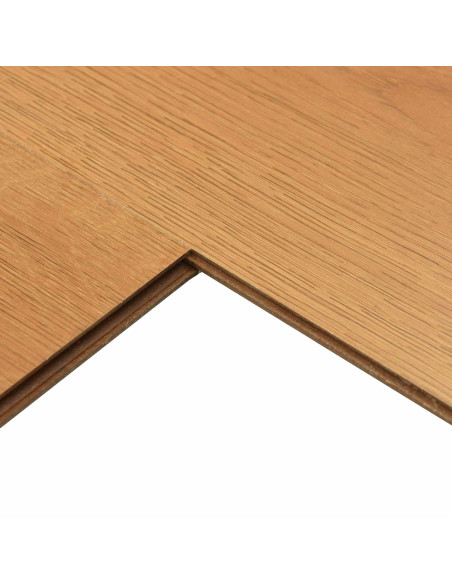 Pavimento in laminato 15 pcs Beige chiaro 101 x 20 x 0,8 cm