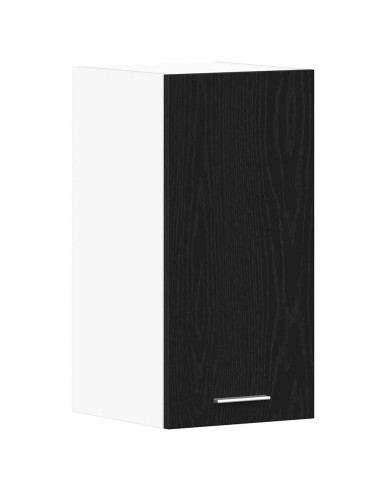 Pensile pensile Rovere Nero 30x31x60 cm in Legno Multistrato