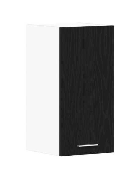 Pensile pensile Rovere Nero 30x31x60 cm in Legno Multistrato