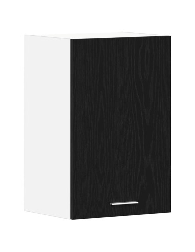 Pensile pensile Rovere Nero 40x31x60 cm in Legno Multistrato