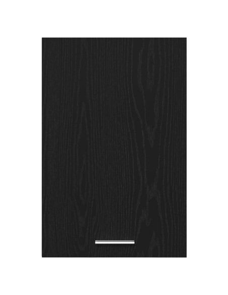 Pensile pensile Rovere Nero 40x31x60 cm in Legno Multistrato