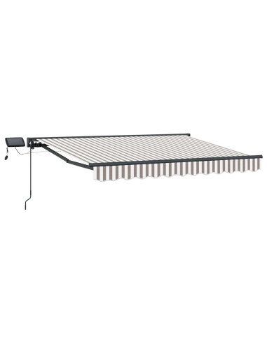 Cornice per Tenda Manuale con LED 4,5 × 3 m
