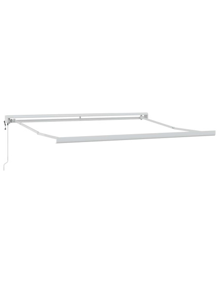 Tenda da Sole Grigio chiaro e bianco 450 × 300 cm