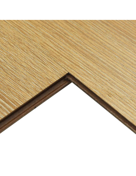 Pavimento in laminato 15 pcs Marrone Dorato 101 x 20 x 0,8 cm