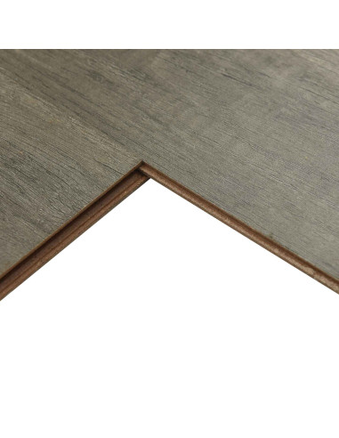 Pavimento in laminato 15 pcs Grigio Invecchiato