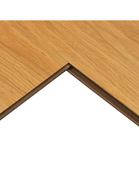 Pavimento in laminato 15 pcs Castagno Caldo 101 x 20 x 0,8 cm