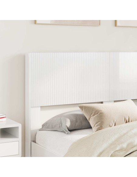 Testiera Letto Bianco Lucido PB