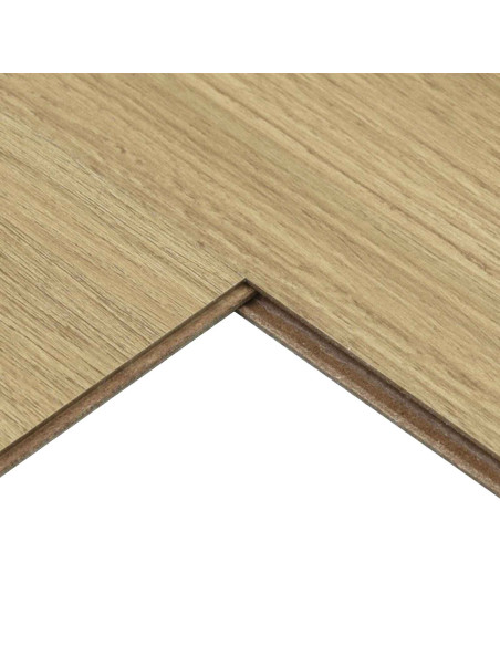 Pavimento in laminato 15 pcs Crema Chiara 101 x 20 x 0,8 cm