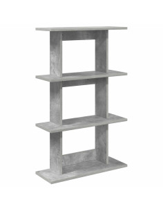 Scaffale da parete A parete Grigio 56 x 20 x 90 cm