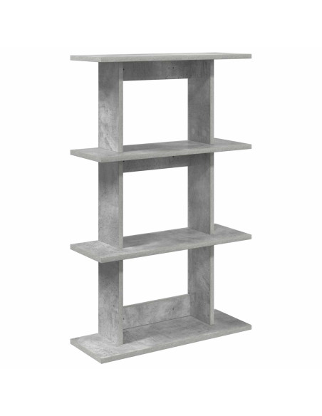 Scaffale da parete A parete Grigio 56 x 20 x 90 cm
