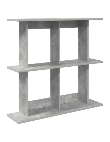 Scaffale da parete A parete Grigio 80 x 20 x 75 cm