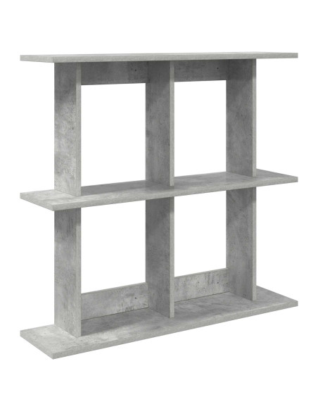 Scaffale da parete A parete Grigio 80 x 20 x 75 cm