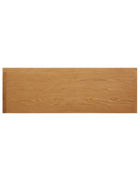 Tavolo da Trucco 110x40x75 cm in Legno Massello di Rovere