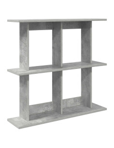 Scaffale da parete A parete Grigio 100 x 20 x 75 cm