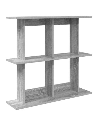 Scaffale da parete A parete Grigio 100 x 20 x 75 cm