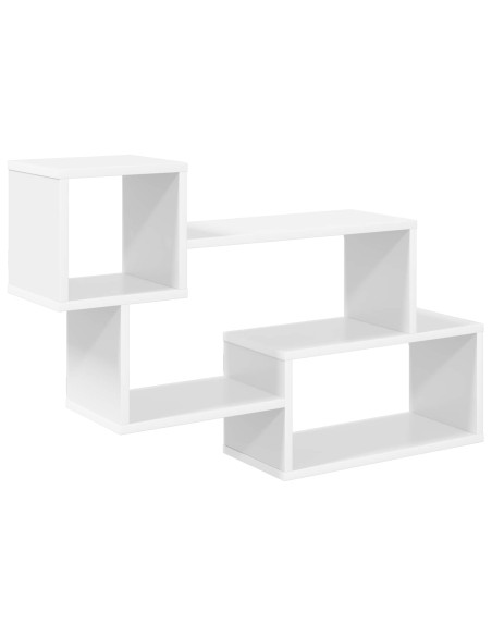 Mensola sospesa A parete Bianco 87 x 20 x 55 cm