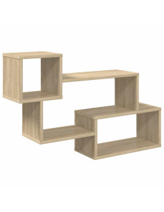 Mensola sospesa A parete Marrone 87 x 20 x 55 cm