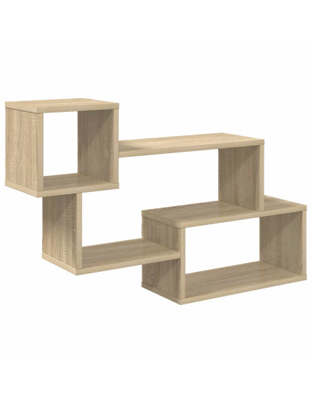 Mensola sospesa A parete Marrone 87 x 20 x 55 cm
