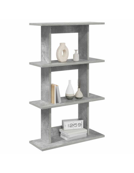 Scaffale da parete A parete Grigio 56 x 20 x 90 cm