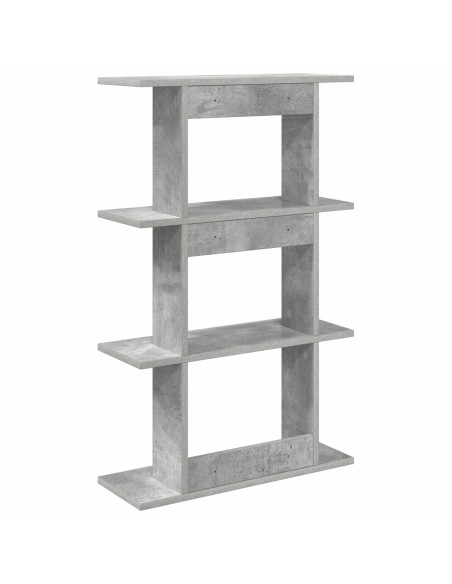Scaffale da parete A parete Grigio 56 x 20 x 90 cm