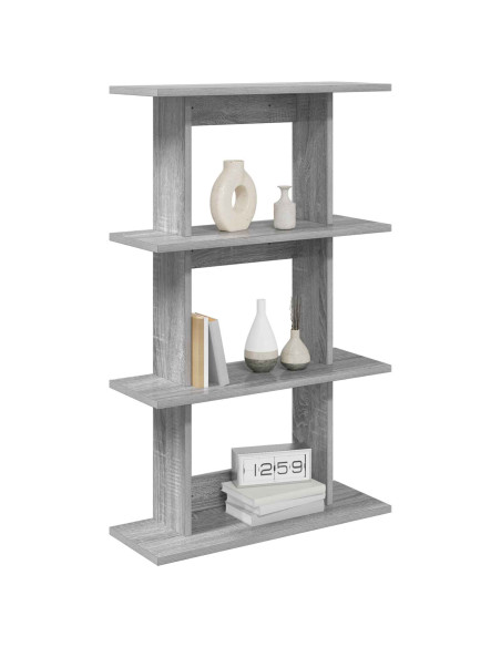 Scaffale da parete A parete Grigio 56 x 20 x 90 cm