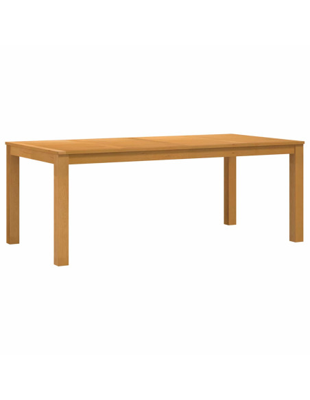 Tavolo da pranzo 200 x 100 x 75 cm Legno di Quercia Massello