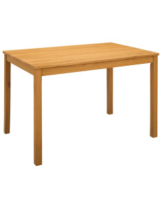 Tavolo da pranzo 110 x 75 x 75 cm Legno di Quercia Massello