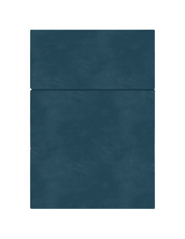 Divano Letto Pieghevole 140 x 67 x 45 cm Blu