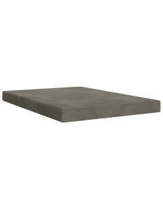 Divano Letto Pieghevole 140 x 67 x 45 cm Grigio Chiaro 2
