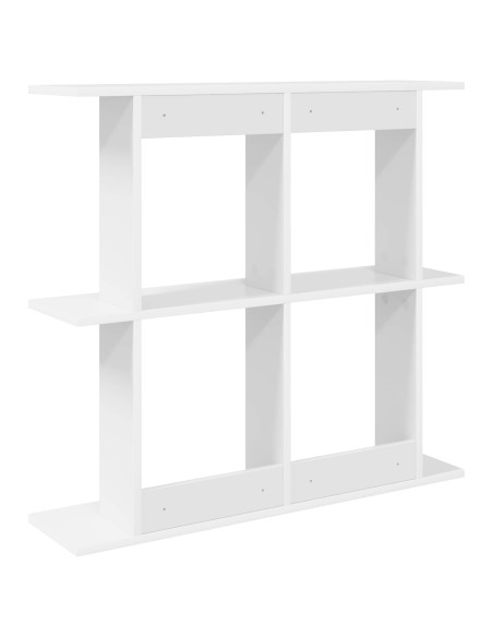 Scaffale da parete A parete Bianco 80 x 20 x 75 cm