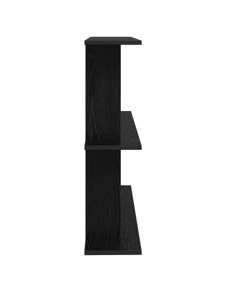 Scaffale da parete A parete Nero 80 x 20 x 75 cm