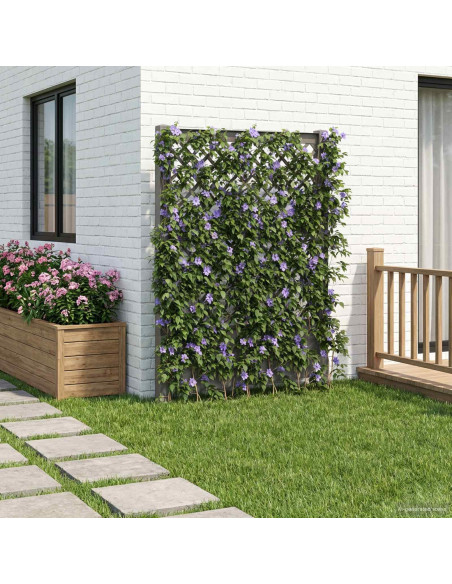 Trellis con Punta Grigio 99 x 6 x 165 cm PP