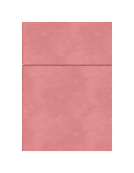 Divano Letto Pieghevole 140 x 67 x 45 cm Rosa