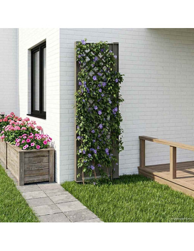Trellis con Punta Grigio 43 x 6 x 165 cm PP
