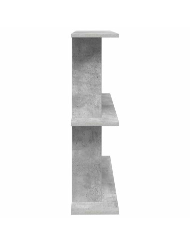 Scaffale da parete A parete Grigio 80 x 20 x 75 cm
