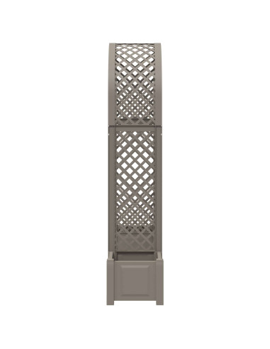 Arco di Rose con Vaso Grigio 168,5 x 43 x 207 cm PP