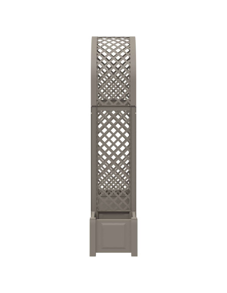 Arco di Rose con Vaso Grigio 168,5 x 43 x 207 cm PP