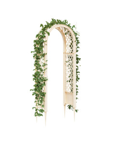 Arco di rose con punte Bianco 97 x 43 x 218 cm PP 2