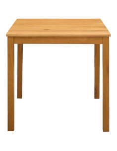 Tavolo da pranzo 75 x 75 x 75,5 cm Legno di Quercia Massello 2