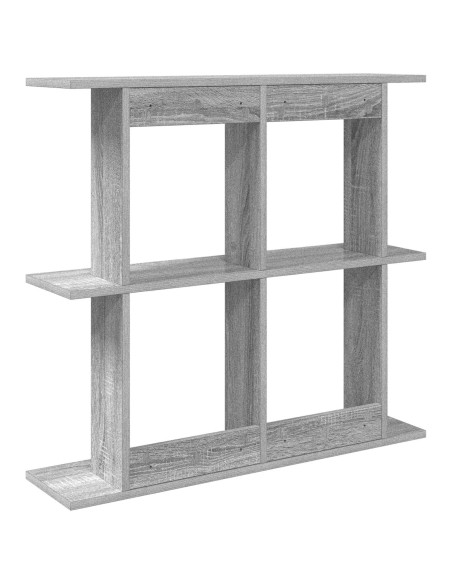 Scaffale da parete A parete Grigio 80 x 20 x 75 cm