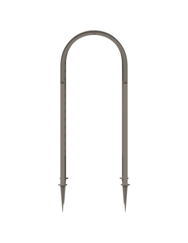 Arco di rose con punte Grigio 97 x 43 x 218 cm PP