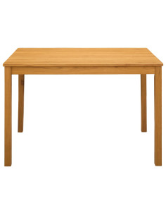 Tavolo da pranzo 110 x 75 x 75 cm Legno di Quercia Massello 2